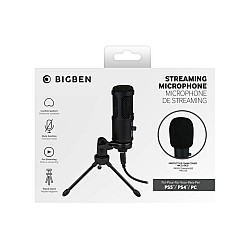 Microphone Bigben Multiformat Streaming Black Ps4