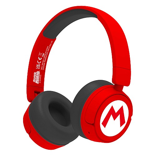 Headphones Otl Super Mario Icon Logo Red/negru