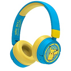 Headphones Otl Pikachu Pokemon Blue/galben