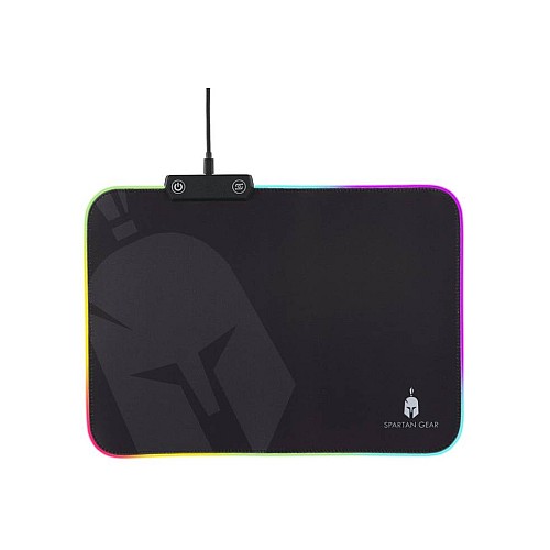 Gaming Mousepad Spartan Gear Ares Rgb 350mm X 250mm