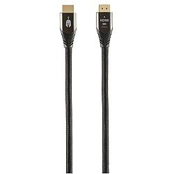 Cable Hdmi Spartan Gear 2.1 1,5m Lungime - Aliaj De Zinc Cu Dopuri Placate Cu Aur
