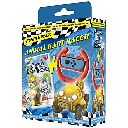 Animal Kart Racer Steering Wheel Bundle (code In A Box)