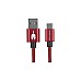 Cable Usb Dublu Spartan Gear Tip C 2m Red