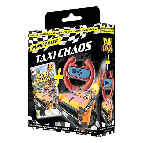 Taxi Chaos Steering Wheel Bundle (code In A Box)