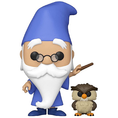 Pop! The Sword In The Stone Merlin With Archimedes