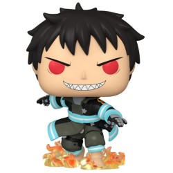 Pop Animation Fire Force Shinra With Fire