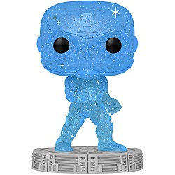 Pop! Art Series Marvel The Infinity Saga Captain America With Plastic Case