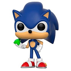 Pop! Games Sonic The Hedgehog Sonic With Emerald