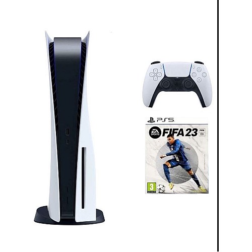 Consola 825gb Standard Edition Alb Eu + Fifa 23 + Fut Vch Eu - Ps5