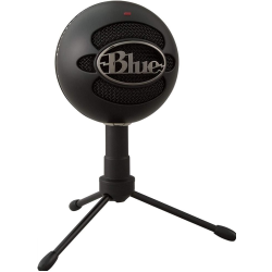 Microphone Blue Snowball Gloss Black Pc