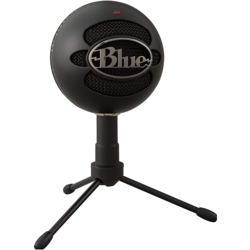 Microphone Blue Snowball Gloss Black Pc