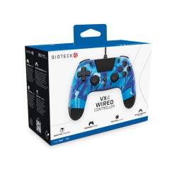Controller Cu Fir Gioteck Vx-4 Premium Blue Ps4