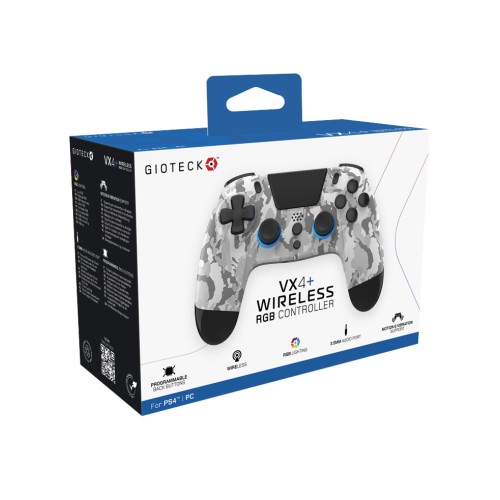 Controller Fara Fir Gioteck Wx4+ Rgb Ps4