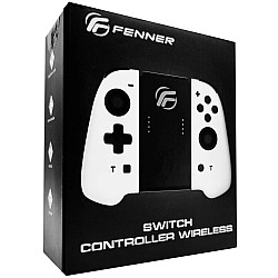 Fenner Tech Controller Joycon Wireless Alb - Nintendo Switch