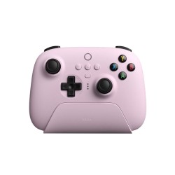 Controller Cu Suport De Incarcare 8bitdo Ultimate Roz Pc