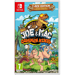 New Joe Mac Caveman Ninja T Rex Edition