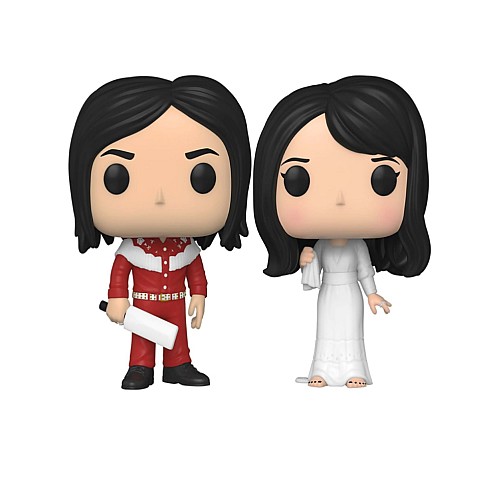 Pop! 2 Pack Rocks The White Stripes Jack White & Meg White 10 Cm