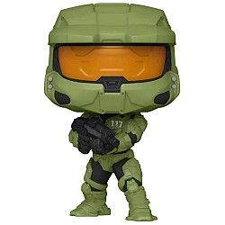 Pop! Halo Halo Infinite Master Chief With Ma40 Assault Rifle 9 Cm