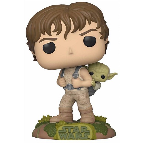 Pop! Star Wars 40years Empire Strikes Luke Skywalker Yoda 9 Cm
