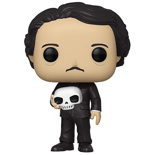 Pop! Icons Edgar Allen Poe W Skull 9 Cm