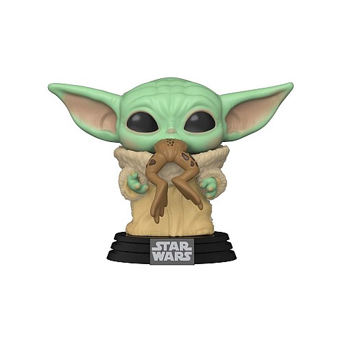 Pop! Star Wars Mandalorian The Child With Frog 9.5 Cm