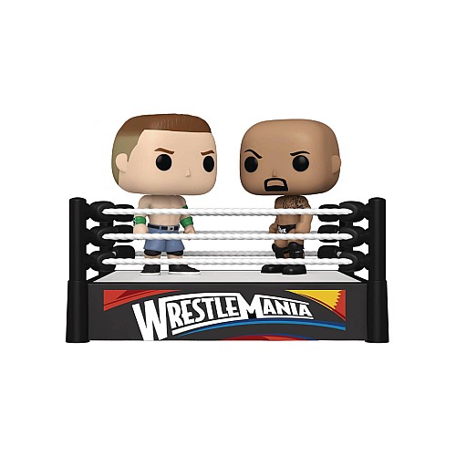 Set De Pop! 2 Pack Wwe John Cena And The Rock 2012 9 Cm