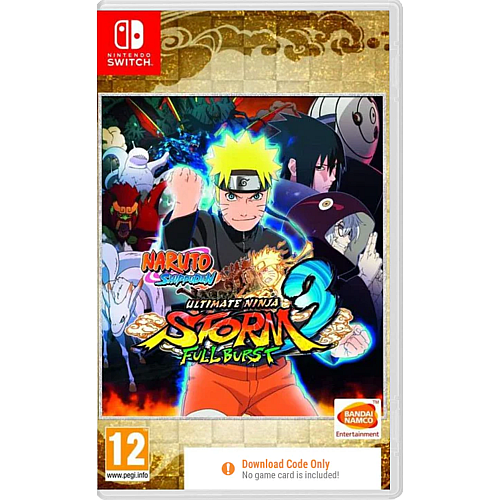 Naruto Shippuden Ultimate Ninja Storm 3 Full Burst Edition (code In A Box)