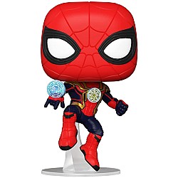 Pop! Marvel Spider Man No Way Home Spider Man With Integrated Suit 9 Cm