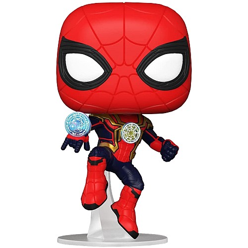 Pop! Marvel Spider Man No Way Home Spider Man With Integrated Suit 9 Cm