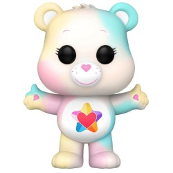 Pop Animation Care Bears 40th Anniversary True Heart Bear 9cm