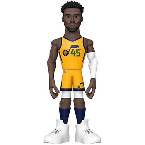 Gold Nba Jazz Donovan Mitchell Ce21 13cm