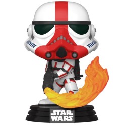 Pop Star Wars The Mandalorian Incinerator Stormtrooper 9cm