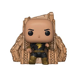 Figurine Funko Pop Deluxe Dc Black Adam Black Adam On Throne 10.30cm