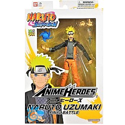 Bandai Anime Heroes Naruto Uzumaki Naruto Final Battle 16cm