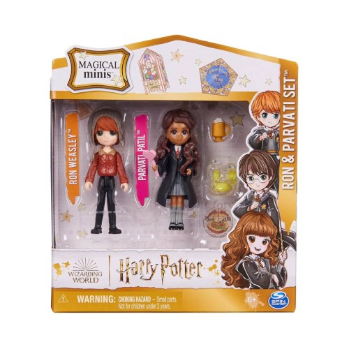 Set Spin Master Wizarding World Harry Potter Ron Parvati Magicall Minis