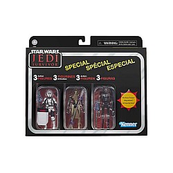 Figurinele Set 3 Collection The Vintage Star Wars Jedi Survivor