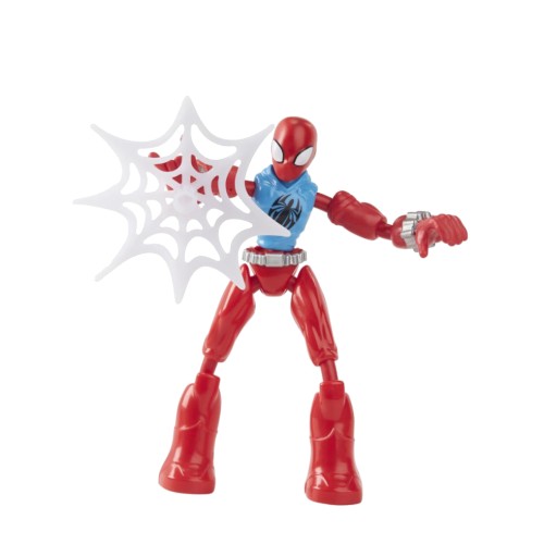 Marvel Spider Man Bend And Flex Scarlet Spider 15cm