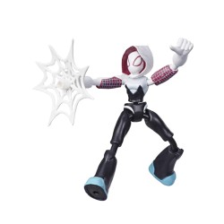 Marvel Spider Man Bend And Flex Ghost Spider 15cm