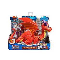 Dragonul Paw Patrol Rescue Knights Sparks With Claw