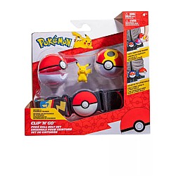 Set Pokemon Clip N Go Poke Ball Belt