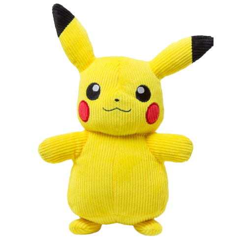Pokemon Corduroy Pikachu W6 20cm