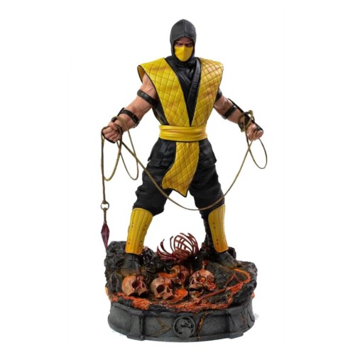 Iron Studios Mortal Kombat Klassic Scorpion Art Scale 23cm