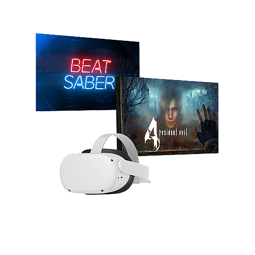 Oculus Meta Quest 2 256gb & Resident Evil 4 Pc