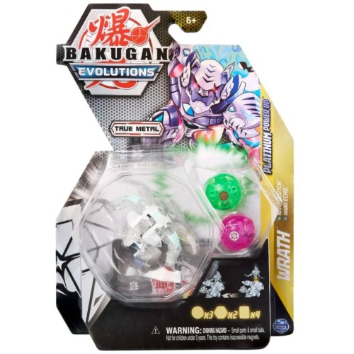 Bakugan Evolutions Platinum Powerup S4 Wrath (nano Clutch Nano Echo) (20138087)
