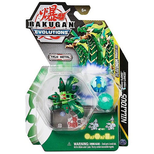 Bakugan Evolutions Platinum Power Up Nillious (nano Sledge Nano Lancer) (20138086)