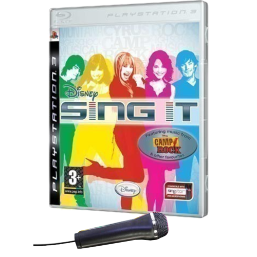 Disney Sing It Bundle With Microphone