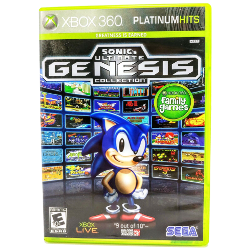 Sonics Ultimate Genesis Collection Platinum Hits