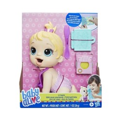 Baby Alive Lil Snacks Baby Blonde 20cm