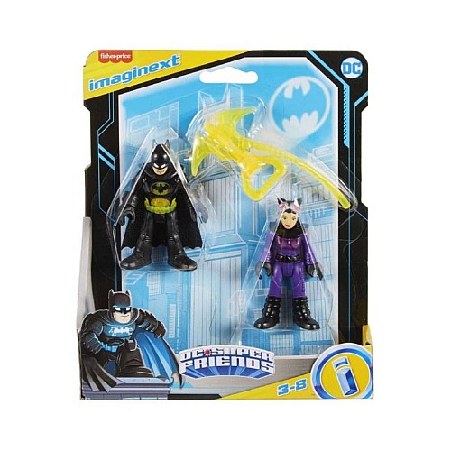 Set Dc Super Friends Batman & Cat Woman