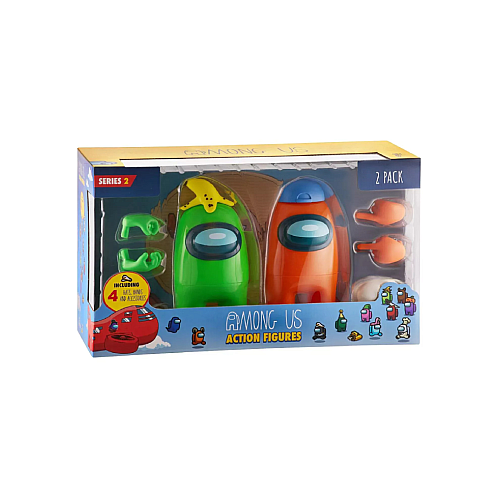 Set 2 Figurine Among Us Action 17 Cm S2 Random au6552